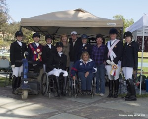 United States Para-Equestrian Dressage Riders in Del Mar, California at 2012 Dressage Affaire CPEDI3* by Lindsay Yosay McCall