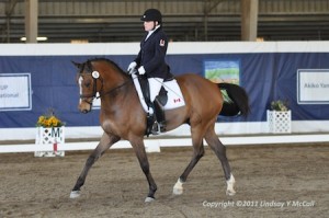 Eleonore Elstone (CAN) and Why Not G at 2011 Del Mar CPEDI3* by Lindsay Y McCall